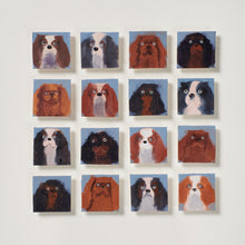 Load image into Gallery viewer, 16 SPANIELS * new print *