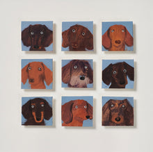 Load image into Gallery viewer, 9 DACKELS * new print *
