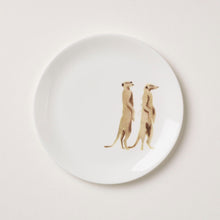 Load image into Gallery viewer, Holly&#39;s Ark &#39;Meercats&#39; - fine bone china side plate