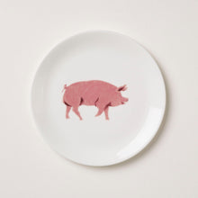 Load image into Gallery viewer, Holly&#39;s Ark &#39;Pig&#39; - fine bone china side plate