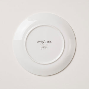 Holly's Ark 'Meercats' - fine bone china side plate