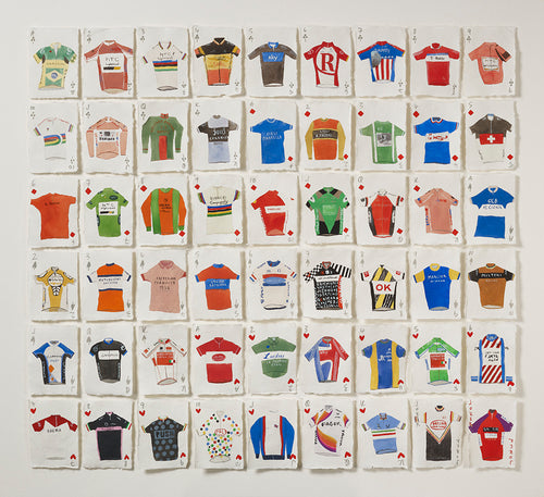 A Pack of Cycling Jerseys